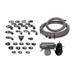 Picture of DeatschWerks 6-615 X2 Series Fuel Pump Module -8AN Feed -6AN Return Kit
