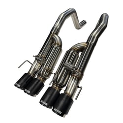 Kooks Headers 21606750 3" Axle-Back Exhaust System with Carbon Fiber Tips for Corvette Z06/ZR1
