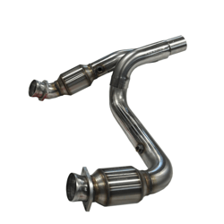 Picture of Kooks Headers 28643400 3" High Output GREEN Catted Connection Pipes for 2023+ Cadillac Escalade V