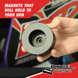 Picture of Longacre Racing Products 52-78424 Billet Magnetic Caster Camber Gauge Adapter