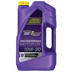 Picture of Royal Purple 51130 10W-30 High Performance Synthetic Motor Oil 5 Quart