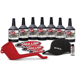 Picture of Red Line Oil 90226 Motorcycle Power Pack Complete Fluid Service Kit