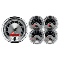 Picture of AutoMeter 1202 American Muscle 5-Gauge Kit with Electric Speedometer