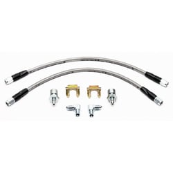 Picture of Wilwood 220-9886 Stainless Steel Braided Flexline Brake Hose Kit