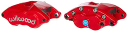 Picture of Wilwood 140-11291-R D52 Front Caliper Kit Red 2-Piston Brake Upgrade