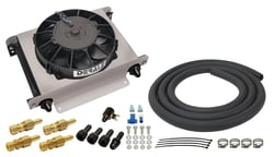 Picture of Derale Performance 13960 Hyper-Cool Transmission Cooler Kit with 500 CFM Electric Fan