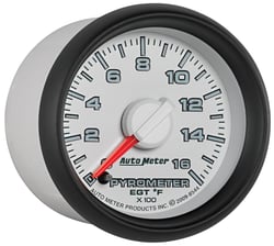 Picture of AutoMeter 8544 Pyrometer EGT Gauge 2-1/16" 1600°F Digital Stepper Motor Ram Gen 3