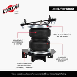 Picture of Air Lift 57383 LoadLifter 5000 Air Spring Kit for 2022+ Toyota Tundra