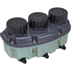 Picture of Tilton Engineering 72-578 Low Profile 3-Chamber Plastic Reservoir -4AN