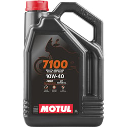 Picture of Motul 104092 7100 Synthetic Motorcycle Oil 10W-40 4-Liter