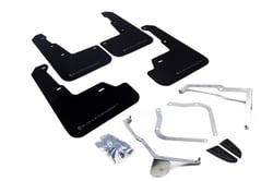 Picture of RallyArmor MF32-UR-BLK/GRY UR Black Mud Flaps with Grey Logo for Subaru WRX STI