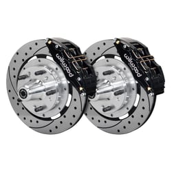 Picture of Wilwood 140-10742-D DP6 Front Brake Kit 12.19" Drilled Rotor 6-Piston Caliper