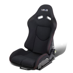 Picture of NRG Innovations RSC-400BK Reclinable FRP Bucket Racing Seat