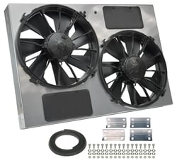 Picture of Derale Performance 16927 Dual 12" Electric Radiator Cooling Fan Kit 4000 CFM