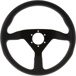 Picture of Momo MCL32BK1B Monte Carlo 320mm Black Leather Steering Wheel