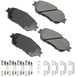 Picture of Akebono ACT906B ProACT Ultra-Premium Ceramic Brake Pad Kit