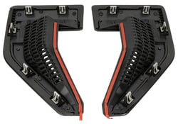Picture of Ford Racing M-1447-FPVENT Performance Gloss Black Fender Emblem Badge Vents 2021-2024 F-150