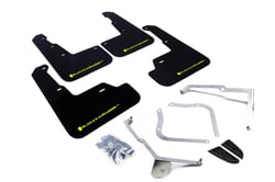 Picture of RallyArmor MF32-UR-BLK/CGN UR Mud Flaps Black with Green Logo