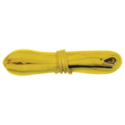 Picture of Superwinch 87-42614 Synthetic Winch Rope 1/4 in x 50 ft Yellow
