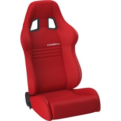 Picture of Corbeau 60097PR A4 Reclining Racing Seat Pair - Red Cloth