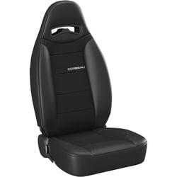 Picture of Corbeau 70011PR Moab Reclining Seat Black Vinyl/Cloth