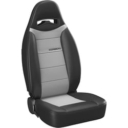 Picture of Corbeau 70019PR Moab Reclining Seat Pair Black Vinyl Grey Cloth