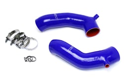 Picture of HPS Performance Products 57-1517-BLUE Silicone Air Intake Hose Kit