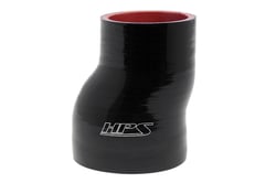 Picture of HPS Performance Products HTSOR-200-250-L6-BLK Silicone Offset Reducer Hose 2" to 2.5" ID 6" Long Black
