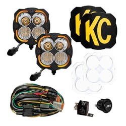 KC HiLiTES 0289 FLEX ERA 4 2-Light Master LED Light Pod Kit