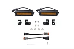 Picture of Diode Dynamics DD7932 SS6 LED Fog Light Kit 2024+ Toyota Tacoma Amber Wide