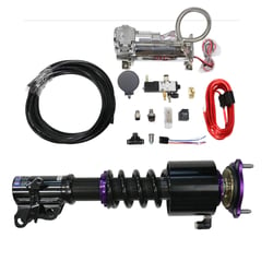 Picture of D2 Racing D-TO-43-VACF-20D2-ACK03 RS Coilovers w/ Front Air Cups & Gold Tankless Control System
