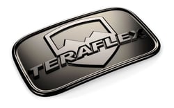 Picture of TeraFlex Suspension 4798000 License Plate Delete Badge for Jeep Wrangler JK