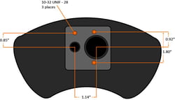 Picture of Fleece Performance FPE-UNV-INTAKE-SENS-5 Universal 5 Inch Intake Elbow with MAF Sensor Provisions
