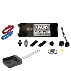 Picture of Nitrous Express 15941-BOS Battery Operated Bottle Heater 10-15lb Bottles 6AN Bosch Style