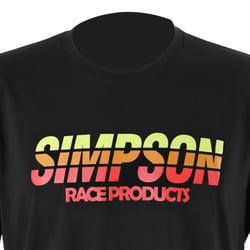 Simpson Racing Equipment 45024L Racing Stripes Tee Size Large — image 4