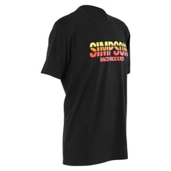 Simpson Racing Equipment 45024L Racing Stripes Tee Size Large — image 3