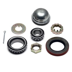 Picture of Wilwood 370-9545 Wheel Bearing Lock Nut and Seal Kit