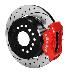 Picture of Wilwood 140-11828-DR Forged Dynalite Rear Parking Brake Kit with Drilled Rotors