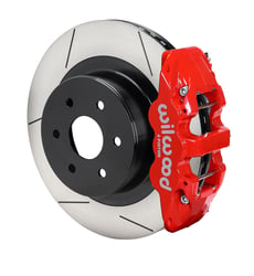 Picture of Wilwood 140-9407-R W4A Rear Disc Brake Kit 14.25" Red Caliper