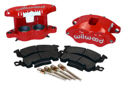 Picture of Wilwood 140-11290-R D52 Front Caliper Kit Red - 2 Piston Brake Upgrade