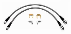 Picture of Wilwood 220-8491 Stainless Steel Braided Flexline Kit Front Mini Cooper
