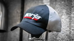 Picture of Borla 21561G Universal Fit Baseball Cap Two-Tone Gray/Black