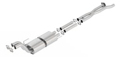 Picture of Borla 60638 Mid-Section Exhaust System with X-Pipe and ATAK Mufflers