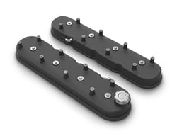 Picture of Holley 241-112 Tall LS Valve Covers - Satin Black