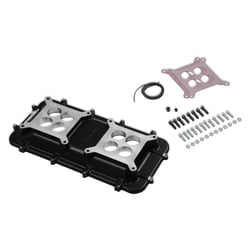 Picture of Holley 300-267BK Mid-Rise EFI Intake Manifold Plenum Adapter Kit LS Engine