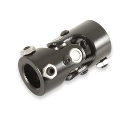 Picture of Holley 320-104 Universal Steering U-Joint Steel Black Zinc