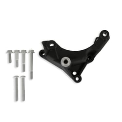 Picture of Holley 97-420 Alternator Bracket Kit - High Mount for Ford 7.3L Godzilla - Black