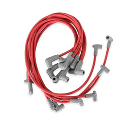 Picture of MSD 31299 8.5mm Super Conductor Spark Plug Wire Set Big Block Chevy Low Profile Distributor Red