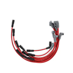 Picture of MSD 32149 Super Conductor 8.5mm Spark Plug Wire Set Red LT1