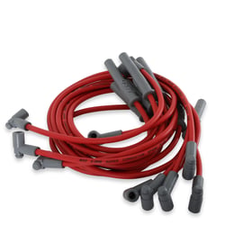 Picture of MSD 35389 Super Conductor 8.5mm Spark Plug Wire Set Ford 351C-460 w/HEI Cap Red